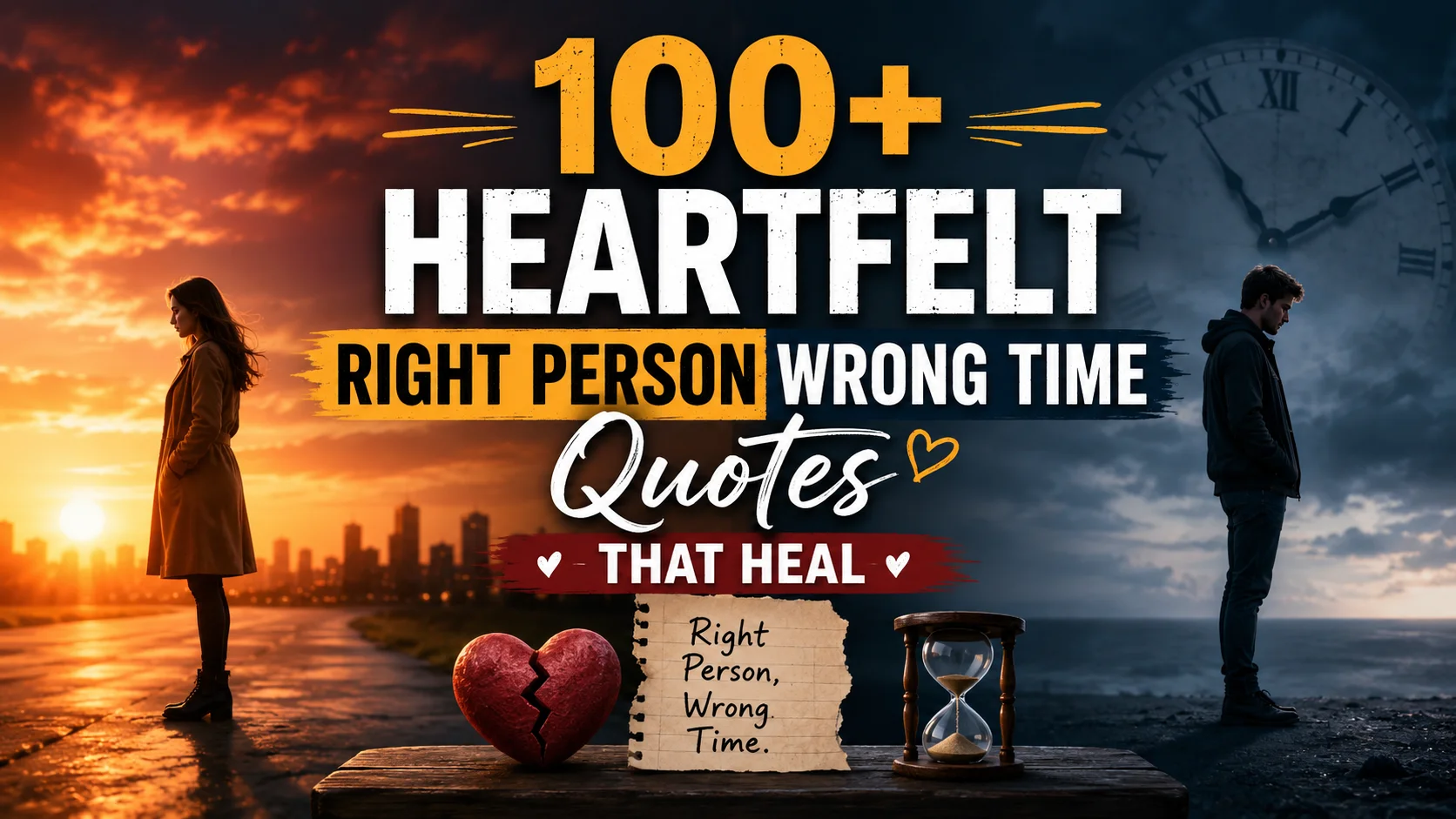 Heartfelt Right Person Wrong Time Quotes That Heal