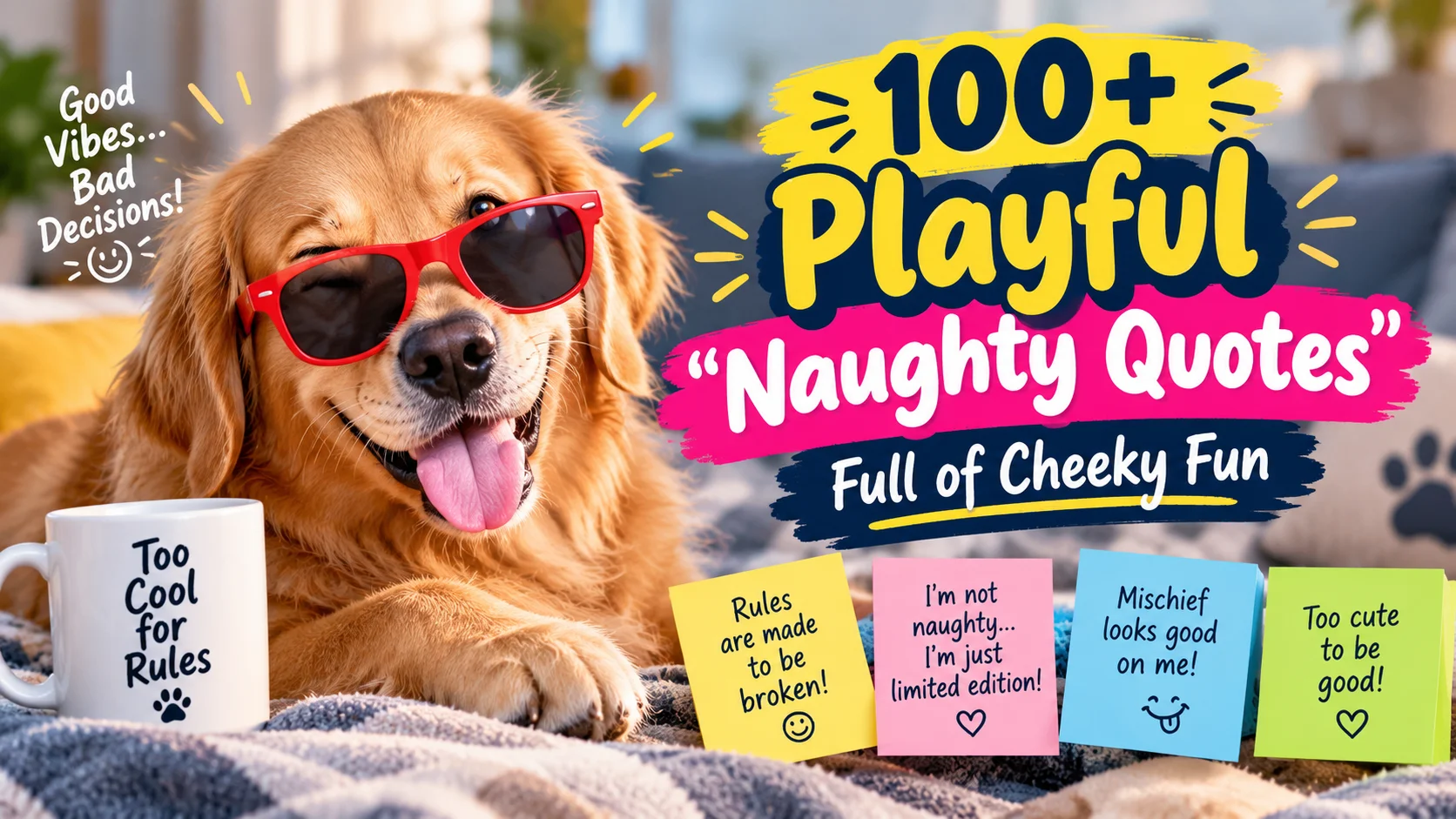 Playful Naughty Quotes Full of Cheeky Fun