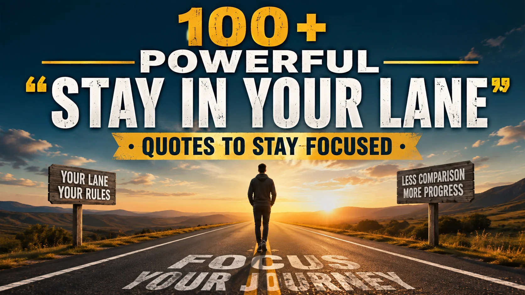Powerful Stay In Your Lane Quotes To Stay Focused
