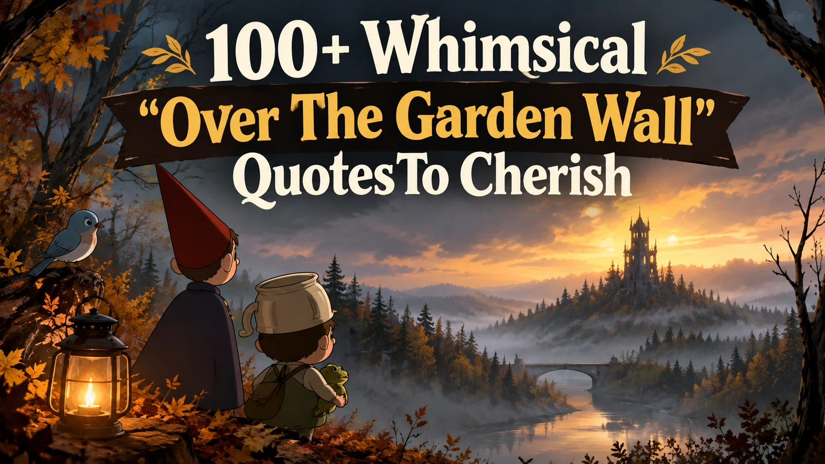 Whimsical Over The Garden Wall QuotesTo Cherish