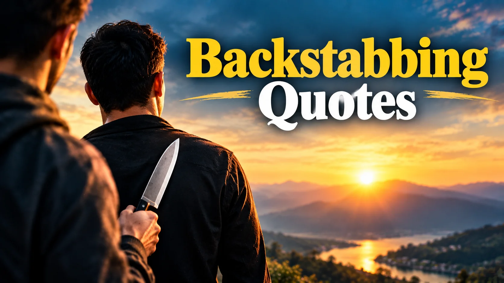 Backstabbing- Quotes