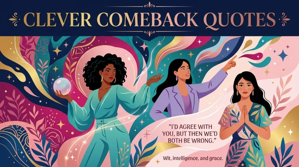 Clever Comeback Quotes