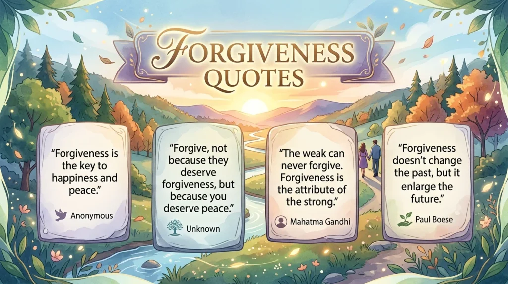 Forgiveness Quotes
