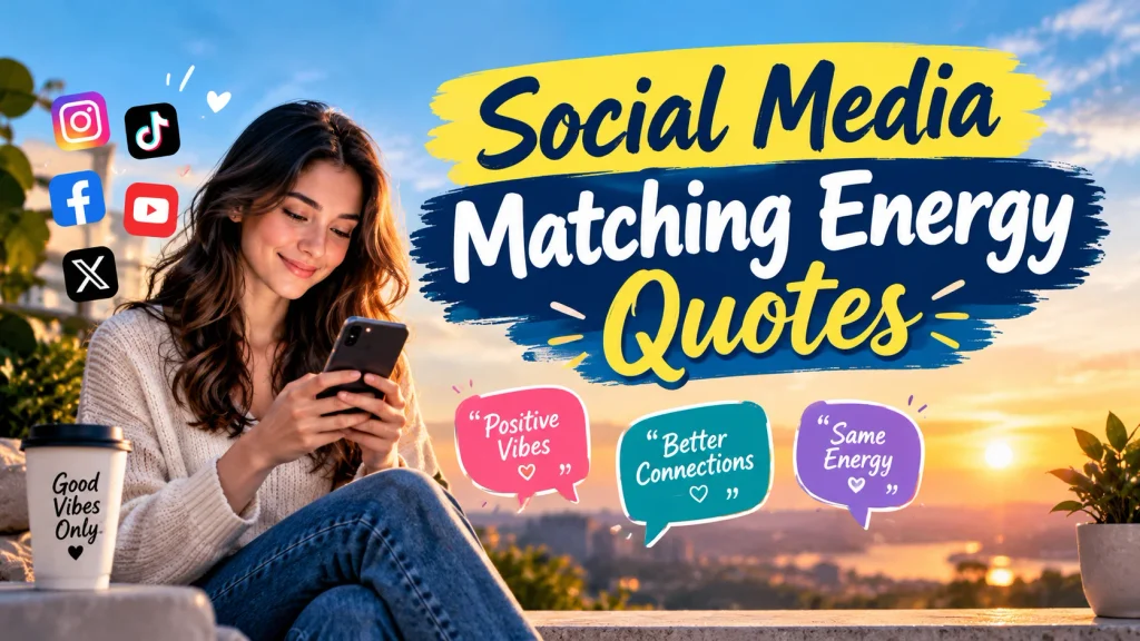 Social Media Matching Energy Quotes