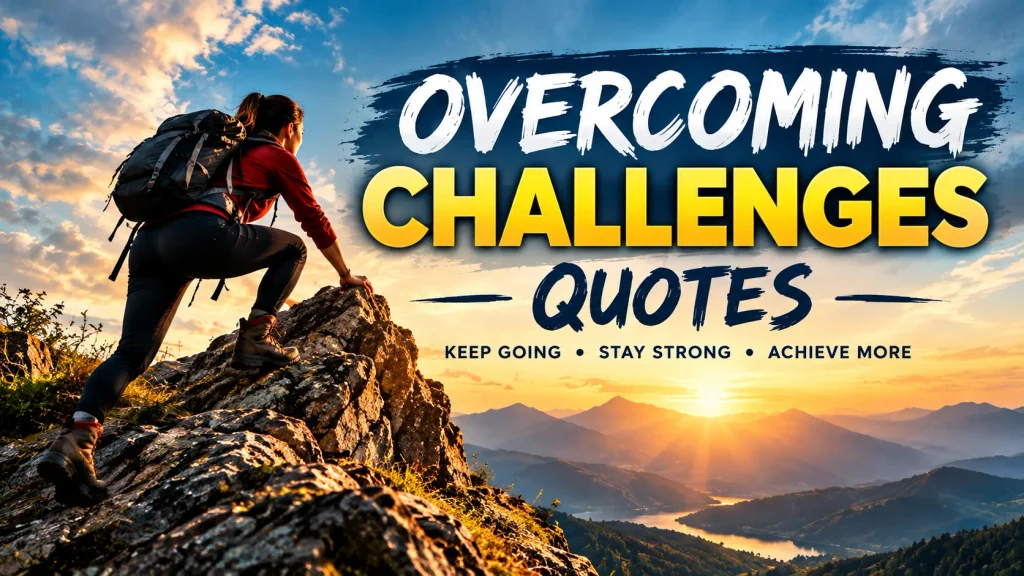 Overcoming Challenges Quotes