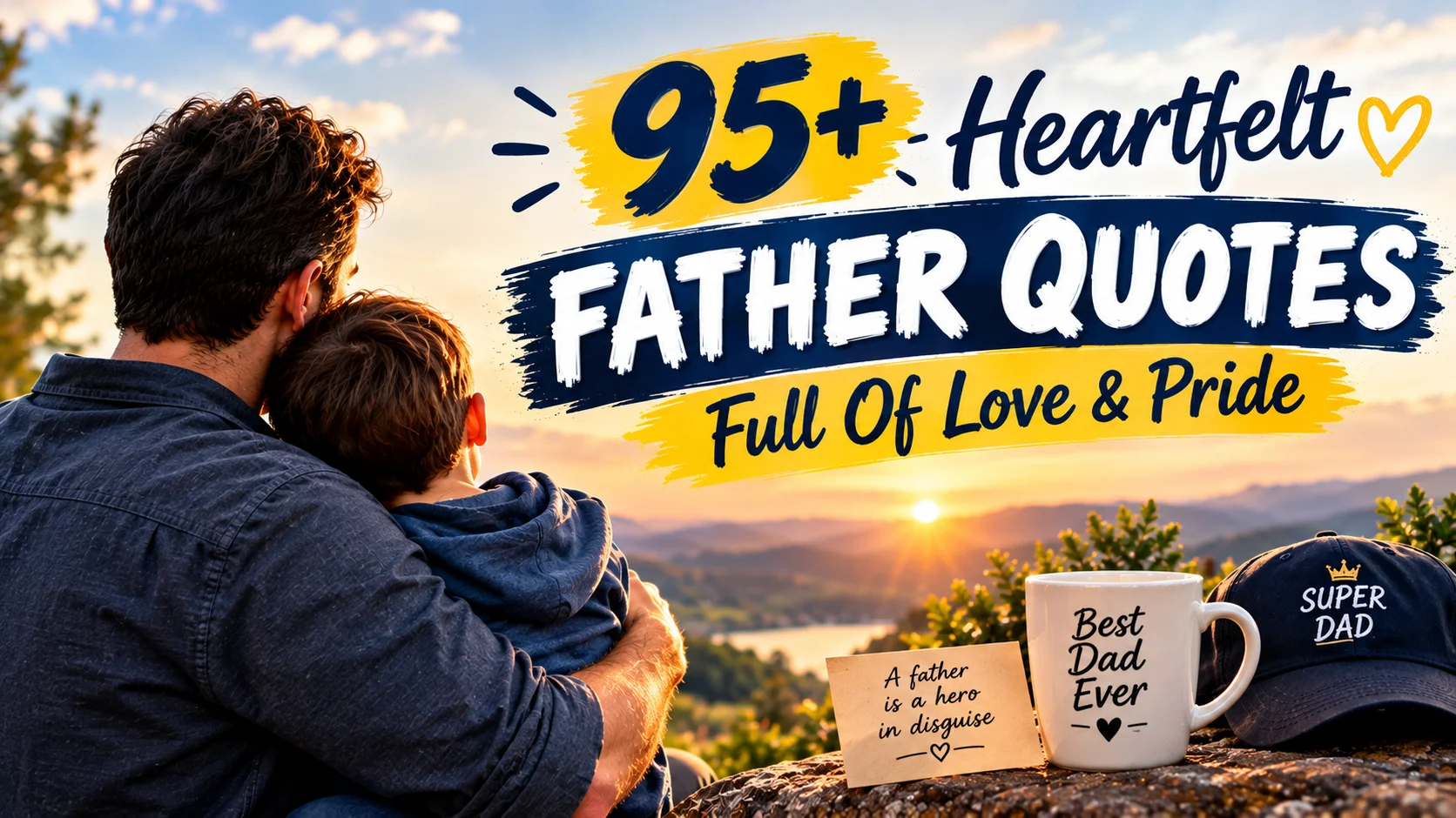 Heartfelt "Father Quotes" Full Of Love & Pride
