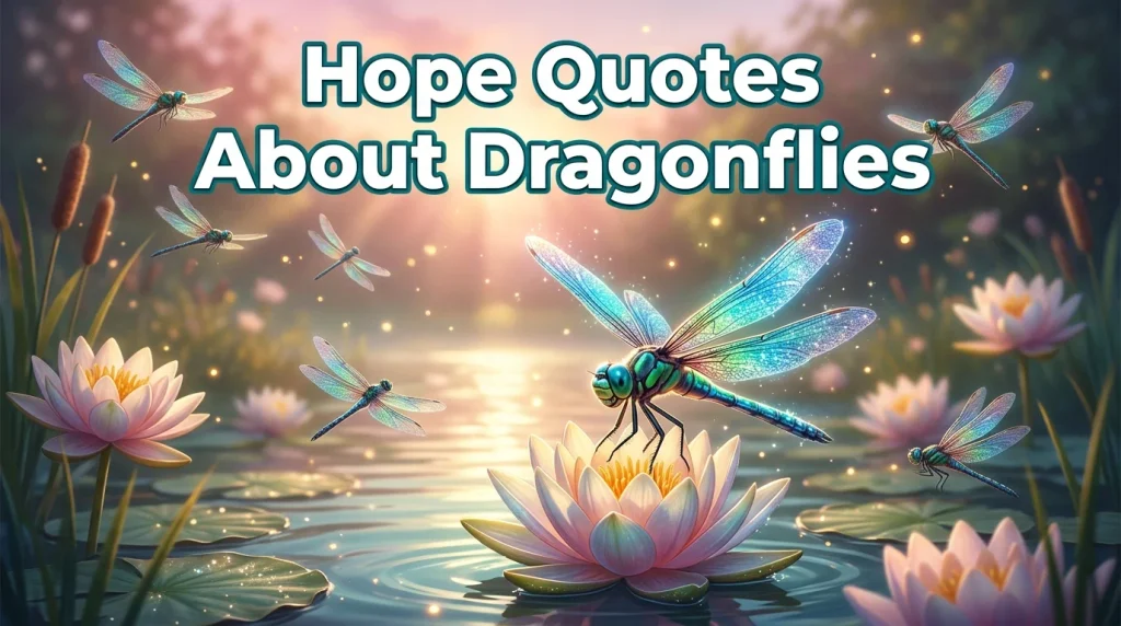 Hope Quotes About Dragonflies