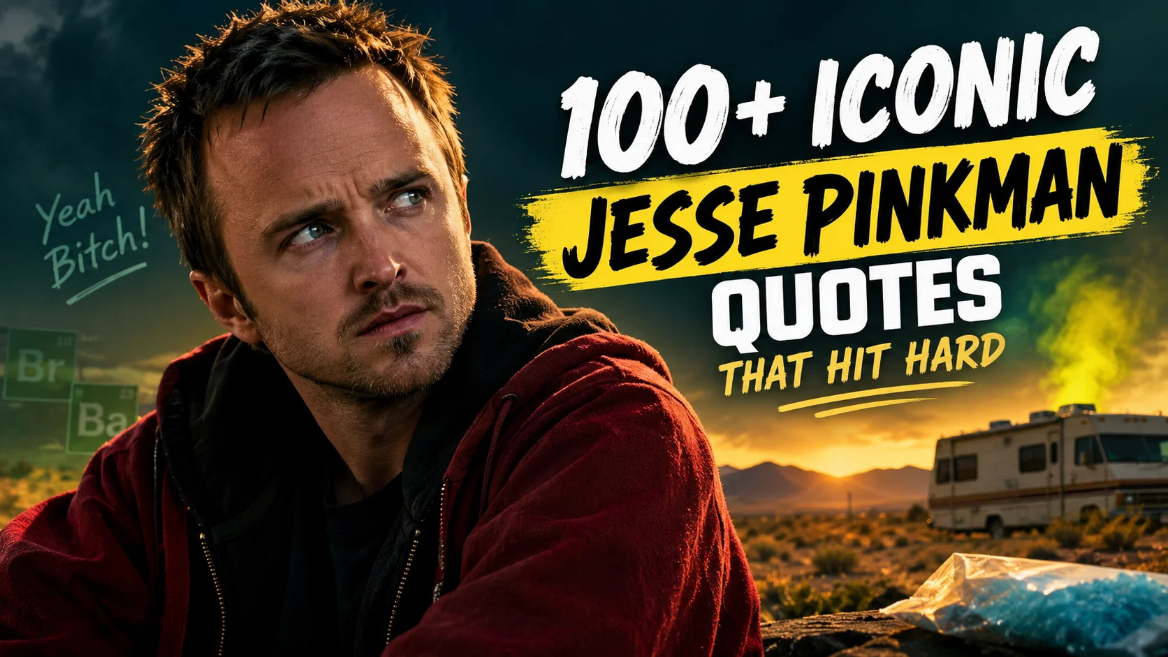 Iconic "Jesse Pinkman Quotes" That Hit Hard