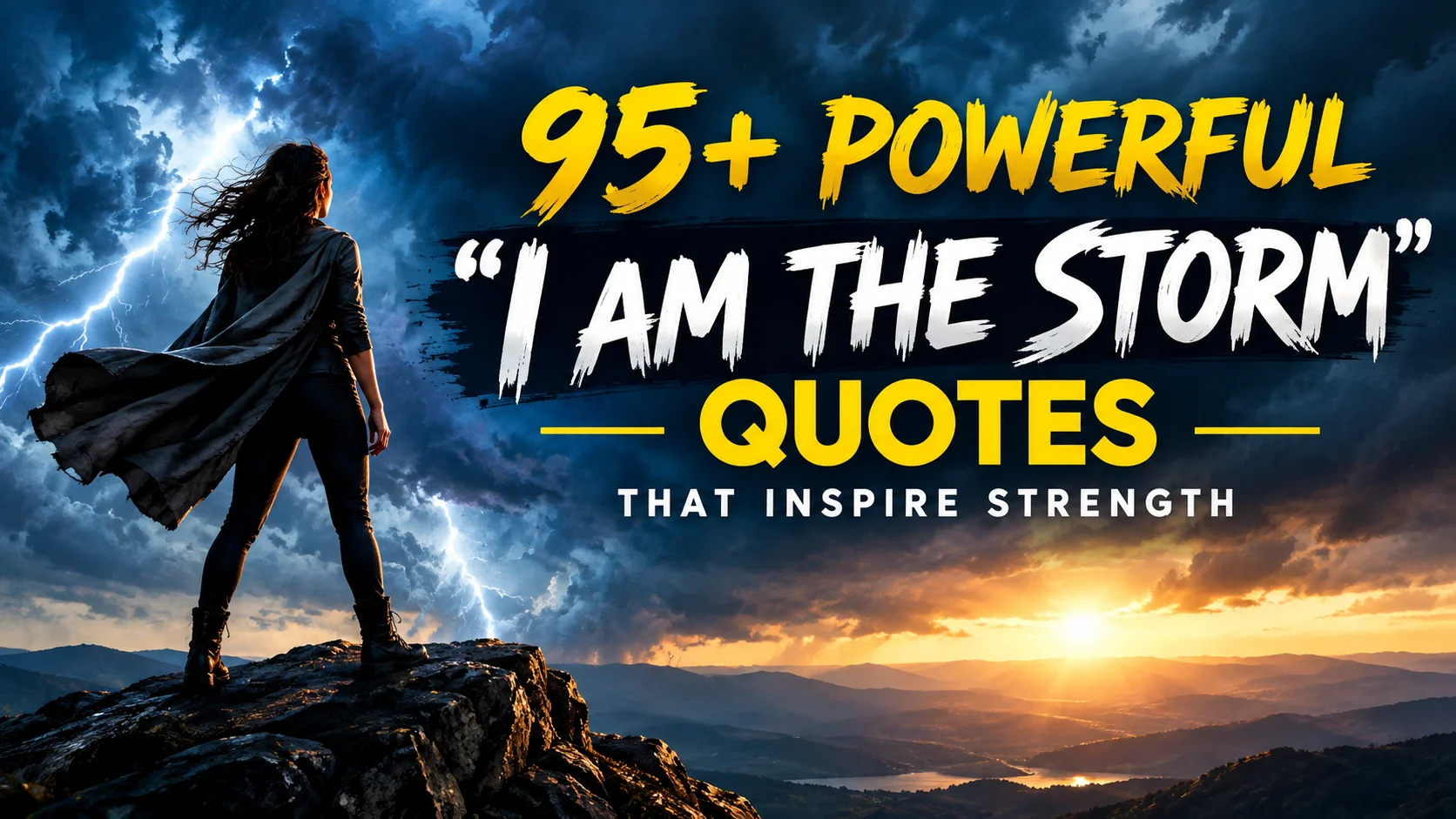 I Am The Storm Quotes