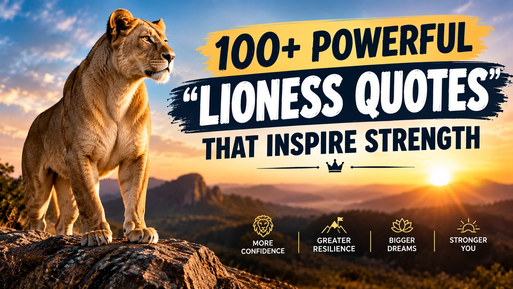 Powerful "Lioness Quotes" That Inspire Strength