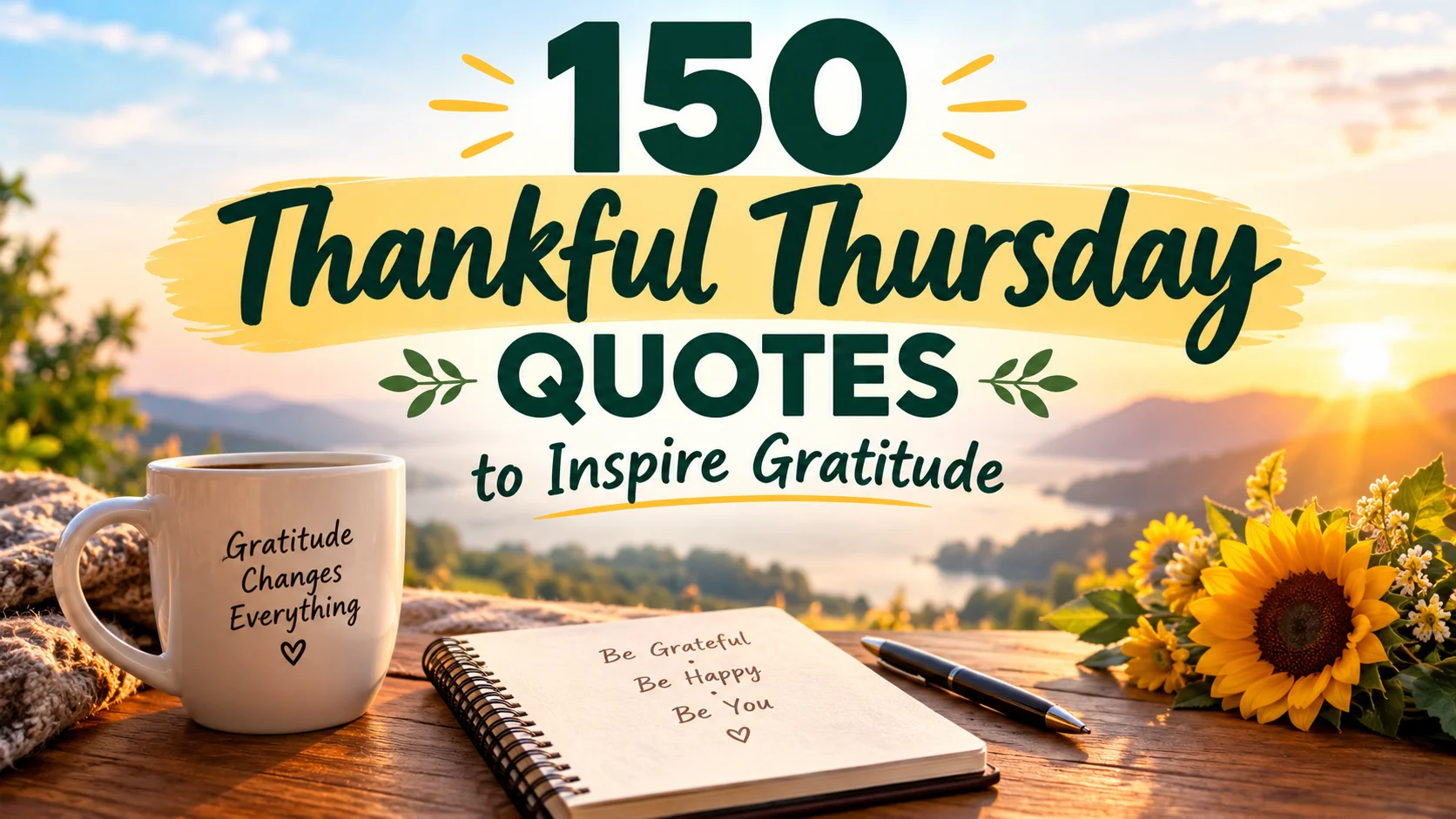 Thankful Thursday Quotes to Inspire Gratitude